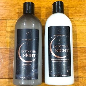 NWT Bath & Body Works Into The Night Moisturizing Shampoo & Conditioner
